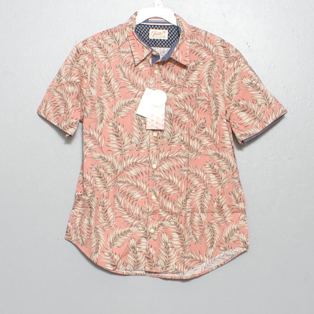 Jachs New York NWT tropical print short sleeve button up shirt